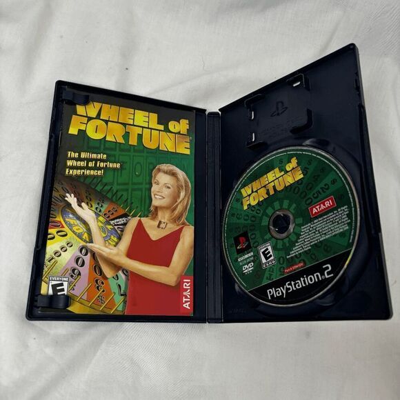Wheel of Fortune PS2 PlayStation 2 - Complete CIB Tested & Working - Picture 4 of 6